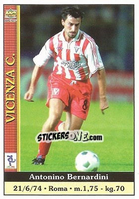 Sticker Antonino Bernardini - Calcio 2000-2001 - Mundicromo
