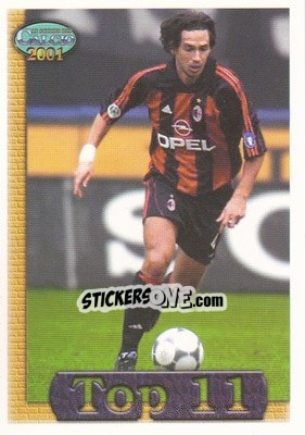 Sticker Demetrio Albertini - Calcio 2000-2001 n. T9 - Mundicromo
