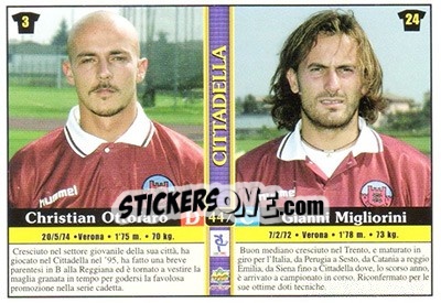 Sticker Christian Ottofaro / Gianni Migliorini / Marco Scarpa / Alessandro De Poli