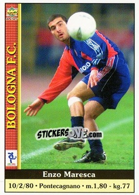 Sticker Enzo Maresca - Calcio 2000-2001 n. 500 - Mundicromo