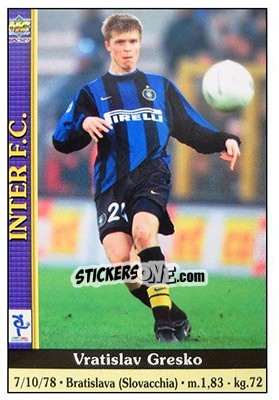 Sticker Vratislav Gresko - Calcio 2000-2001 n. 502 - Mundicromo