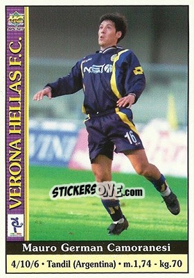 Sticker Mauro German Camoranesi - Calcio 2000-2001 - Mundicromo