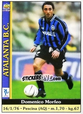 Sticker Domenico Morfeo - Calcio 2000-2001 - Mundicromo