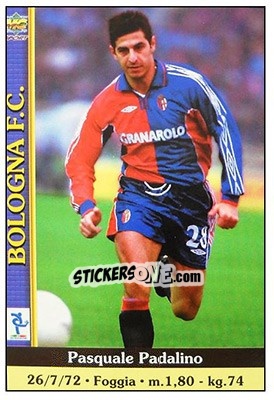 Sticker Pasquale Padalino - Calcio 2000-2001 - Mundicromo