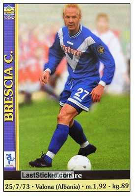Sticker Igli Tare - Calcio 2000-2001 n. 569 - Mundicromo