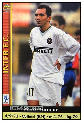Sticker Marco Ferrante - Calcio 2000-2001 n. 571 - Mundicromo