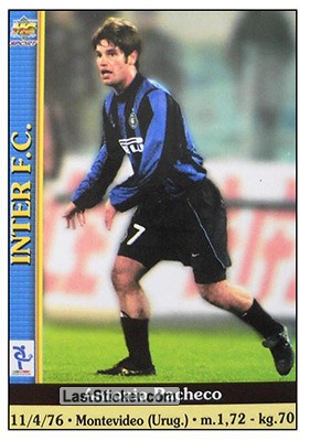 Sticker Antonio Pacheco - Calcio 2000-2001 n. 572 - Mundicromo