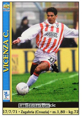 Sticker Brazen Brncic - Calcio 2000-2001 n. 600 - Mundicromo