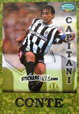 Sticker Antonio Conte - Calcio 2000-2001 n. C7 - Mundicromo