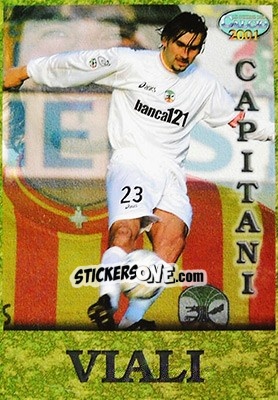 Sticker William Viali - Calcio 2000-2001 n. C9 - Mundicromo