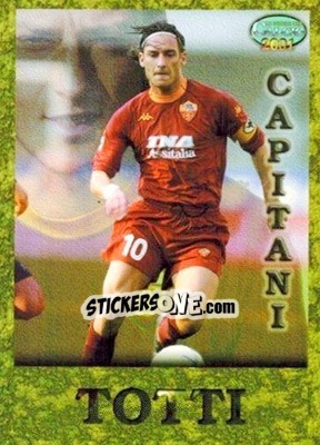 Sticker Francesco Totti - Calcio 2000-2001 n. C15 - Mundicromo