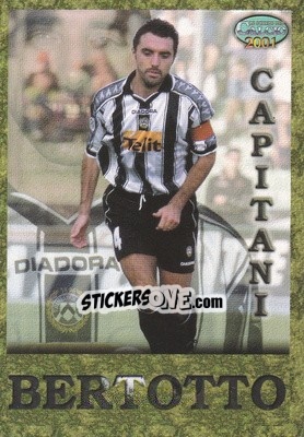 Sticker Valerio Bertotto - Calcio 2000-2001 n. C16 - Mundicromo