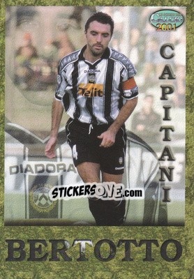 Figurina Valerio Bertotto - Calcio 2000-2001 - Mundicromo