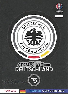 Cromo Deutschland - Road to UEFA EURO 2016. Adrenalyn XL - Panini