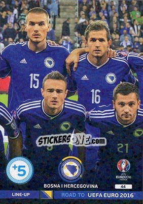 Cromo Line-Up 2 - Road to UEFA EURO 2016. Adrenalyn XL - Panini