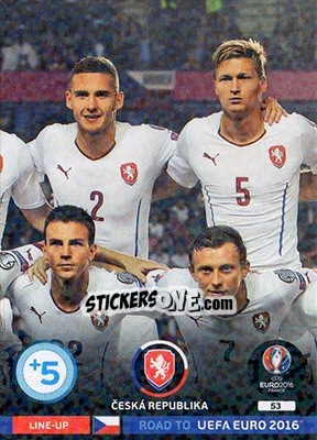 Figurina Line-Up 2 - Road to UEFA EURO 2016. Adrenalyn XL - Panini