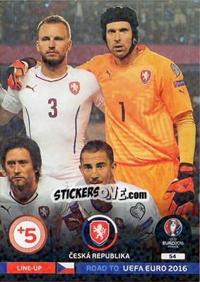 Cromo Line-Up 3 - Road to UEFA EURO 2016. Adrenalyn XL - Panini