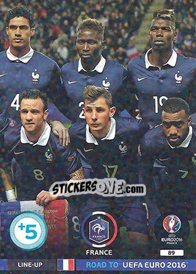 Figurina Line-Up 2 - Road to UEFA EURO 2016. Adrenalyn XL - Panini