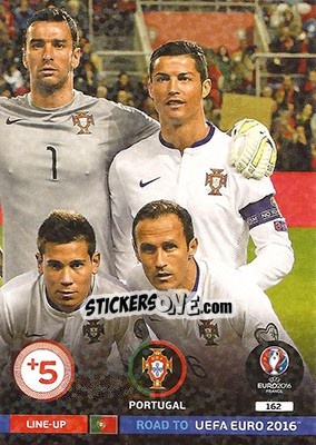 Figurina Line-Up 3 - Road to UEFA EURO 2016. Adrenalyn XL - Panini