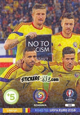Cromo Line-Up 1 - Road to UEFA EURO 2016. Adrenalyn XL n. 169 - Panini