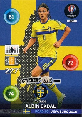 Sticker Albin Ekdal