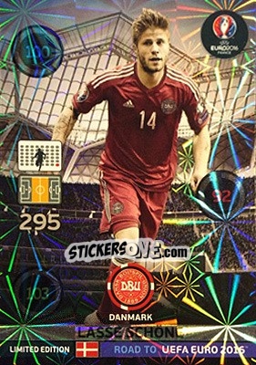 Sticker Lasse Schöne - Road to UEFA EURO 2016. Adrenalyn XL n. LE-LS - Panini