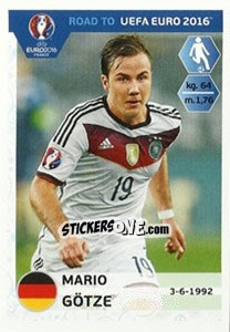 Sticker Mario Gotze