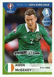 Sticker Aiden McGeady