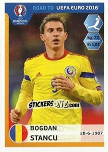 Cromo Bogdan Stancu - Road to UEFA Euro 2016 - Panini