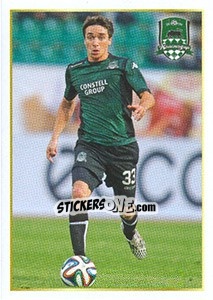 Figurina Маурисио Перейра / Mauricio Pereyra - Russian Football Premier League 2014-2015 - Panini