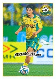 Sticker Арсен Хубулов - Russian Football Premier League 2014-2015 - Panini