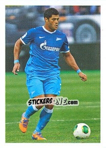 Sticker Халк / Hulk - Russian Football Premier League 2014-2015 n. 6 - Panini