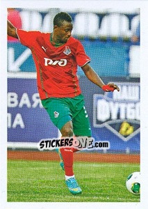 Sticker Даме Н'Дойе / Dame N'Doye - Russian Football Premier League 2014-2015 - Panini