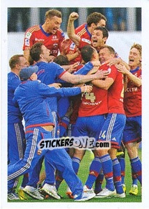 Sticker ЦСКА - Russian Football Premier League 2014-2015 n. 10 - Panini