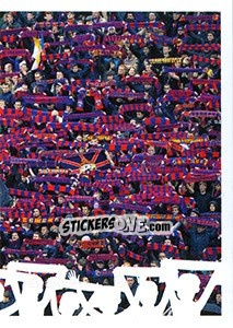 Sticker Болельщики ЦСКА - Russian Football Premier League 2014-2015 n. 18 - Panini