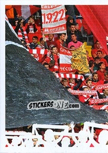 Sticker Болельщики Спартака - Russian Football Premier League 2014-2015 n. 32 - Panini