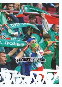 Sticker Болельщики Терека - Russian Football Premier League 2014-2015 n. 51 - Panini