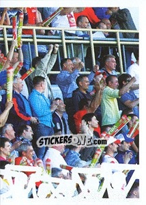 Sticker Болельщики Уфы - Russian Football Premier League 2014-2015 n. 63 - Panini
