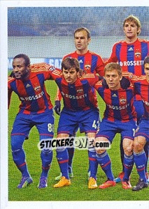 Sticker Команда - Russian Football Premier League 2014-2015 n. 64 - Panini