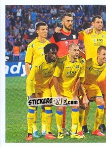 Sticker Команда - Russian Football Premier League 2014-2015 n. 196 - Panini
