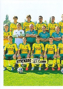 Sticker Команда - Russian Football Premier League 2014-2015 n. 218 - Panini