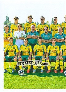 Sticker Команда - Russian Football Premier League 2014-2015 - Panini