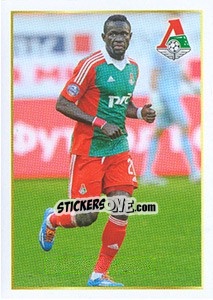 Sticker Умар Ниасс / Oumar Niasse - Russian Football Premier League 2014-2015 n. 430 - Panini