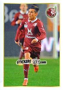 Cromo Эльмир Набиуллин - Russian Football Premier League 2014-2015 n. 436 - Panini