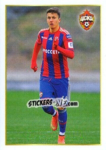 Sticker Александр Головин - Russian Football Premier League 2014-2015 n. 450 - Panini