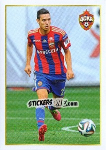 Figurina Георгий Миланов / Georgi Milanov - Russian Football Premier League 2014-2015 - Panini