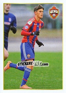 Sticker Никита Титов - Russian Football Premier League 2014-2015 n. 455 - Panini