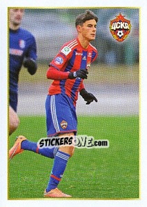 Figurina Никита Титов - Russian Football Premier League 2014-2015 - Panini