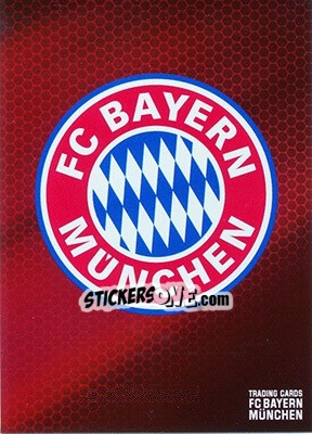 Sticker FC Bayern-Wappen - Fc Bayern München 2014-2015. Trading Cards n. 1 - Panini