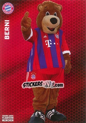 Sticker Berni - Fc Bayern München 2014-2015. Trading Cards - Panini